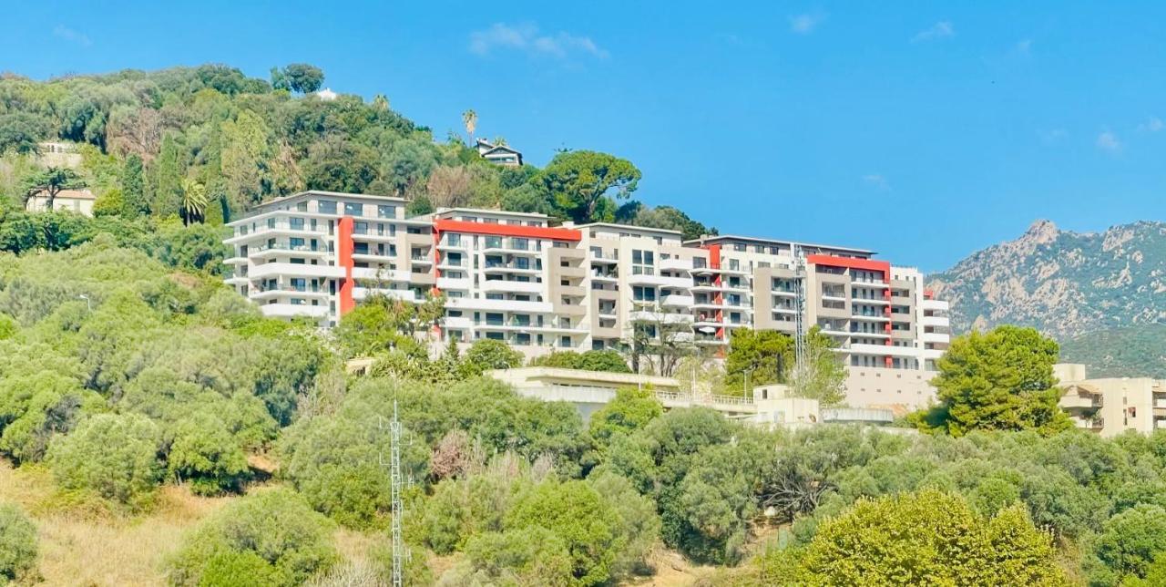 Ajaccio T2 Grand Standing Neuf - Centre Ville Et Plages - 4 Personnes - Parking Prive Bagian luar foto